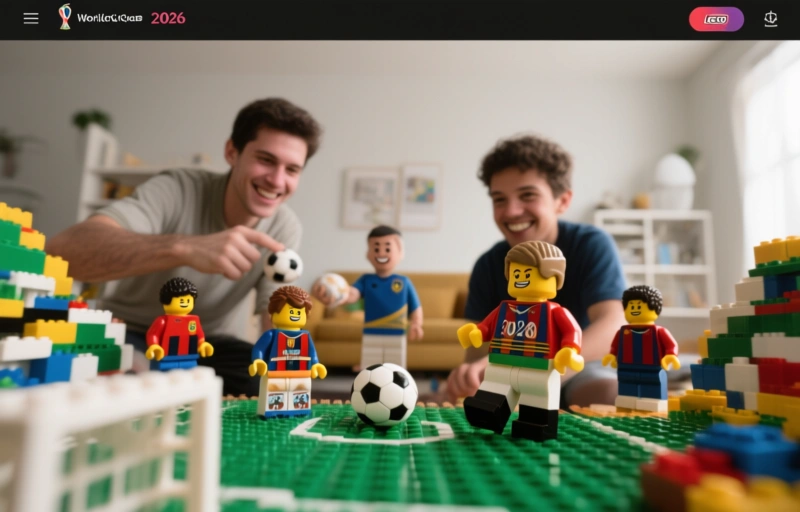 LEGO Celebrates Soccer Legends for 2026 World Cup