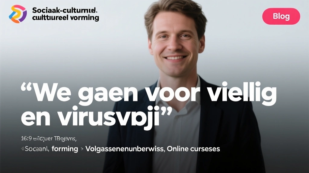 We gaan voor veilig en virusvrij