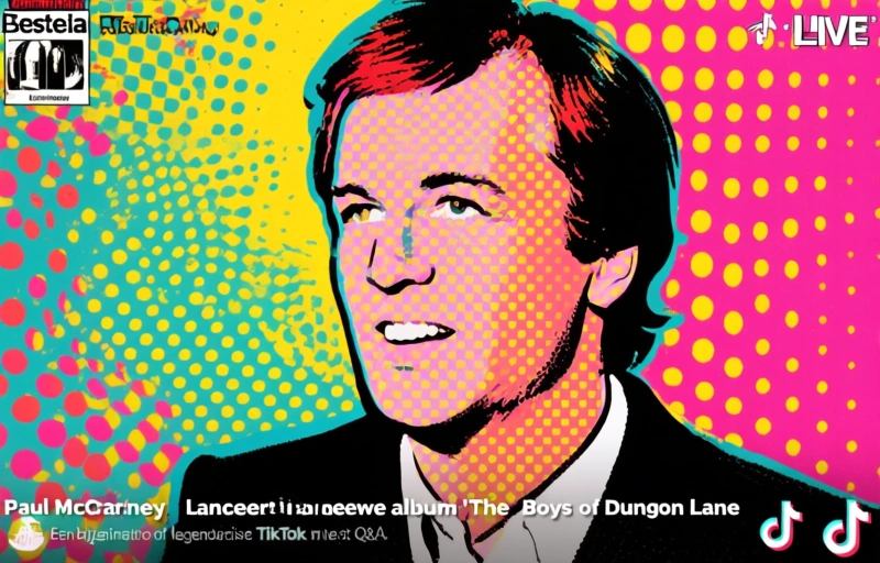 Paul McCartney lanceert album via TikTok Live