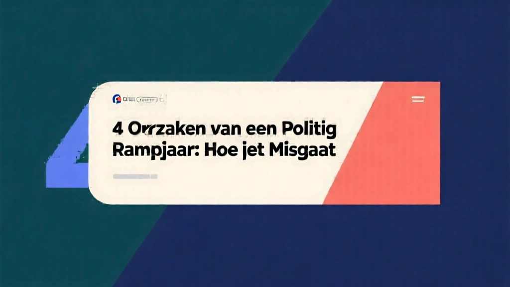 4 Oorzaken van een Politiek Rampjaar: Hoe het Misgaat