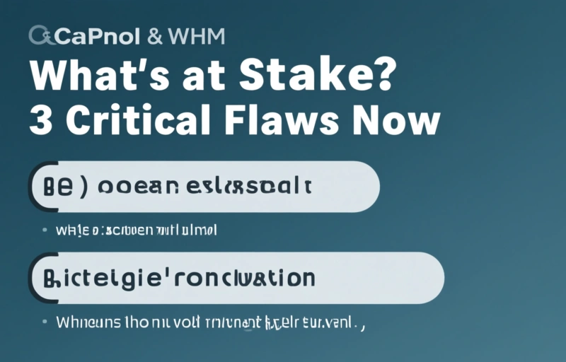Visual representation of cPanel & WHM