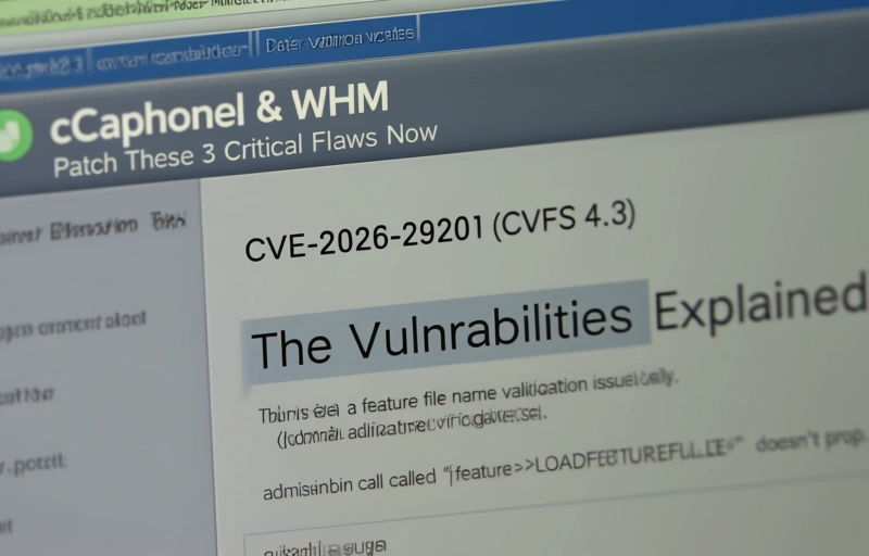 Visual representation of cPanel & WHM