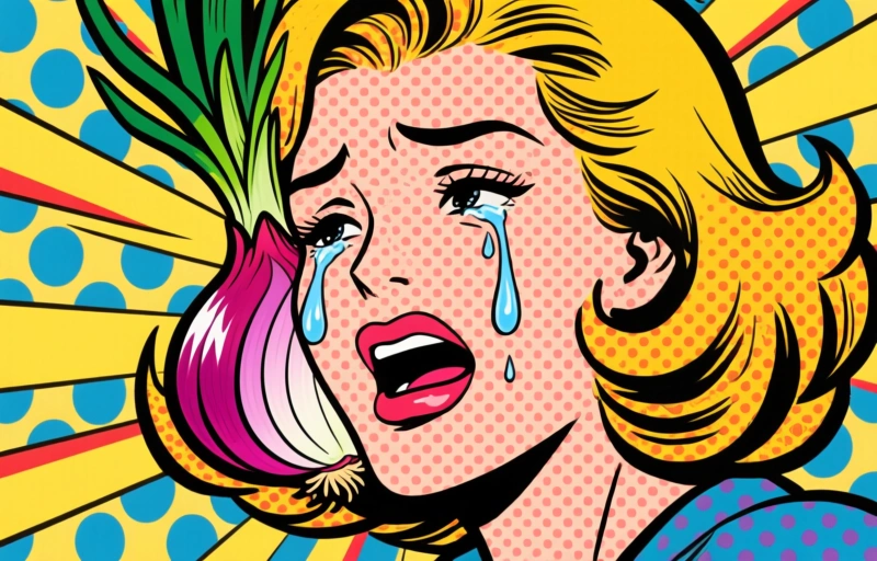 Visual representation of Stop Crying Over Onions