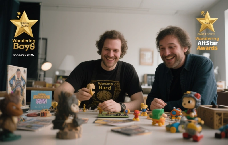 Wandering Bard Toys Gold Sponsors 2026 AltStar Awards