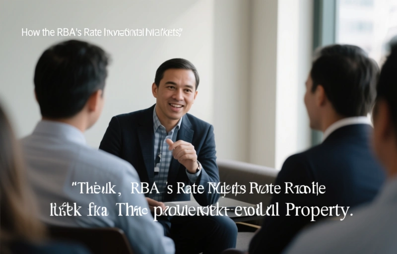 Visual representation of How the RBA's Rate Move Impacts Rental Markets