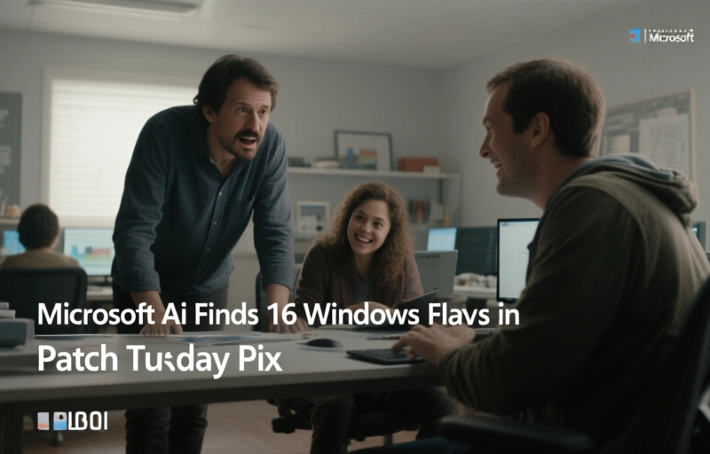 Microsoft AI Finds 16 Windows Flaws in Patch Tuesday Fix