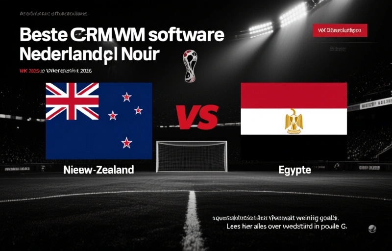 WK 2026: Nieuw-Zeeland vs Egypte - Voorspelling en Wedtips