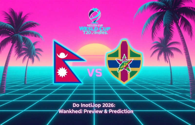 Nepal vs West Indies T20 World Cup 2026: Wankhede Preview & Prediction