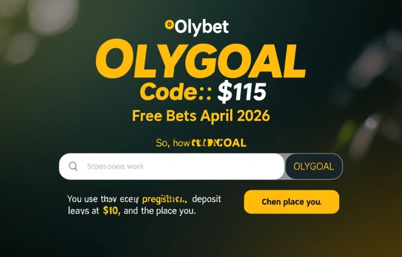 Visual representation of Olybet OLYGOAL Code