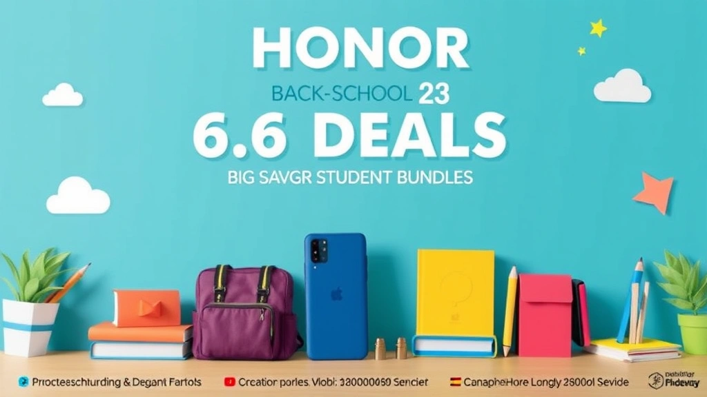 HONOR Back-to-School 6.6 Deals: Big Savings on Student Bundles