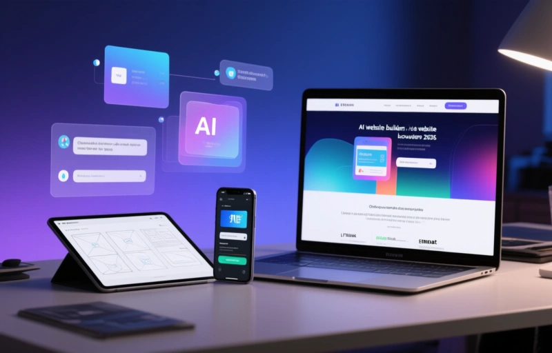 AI website bouwen: de beste AI website bouwers van 2026