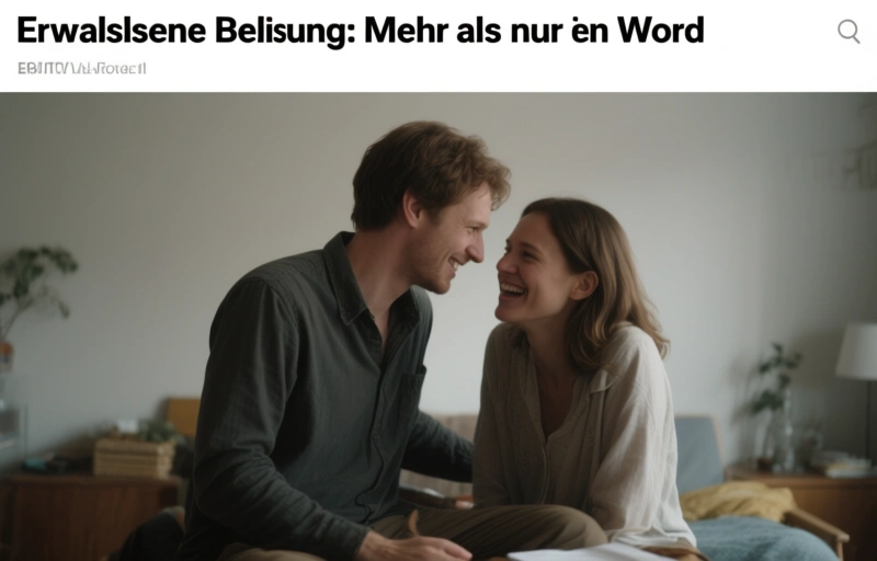 Erwachsene Beziehung: Mehr als nur ein Wort