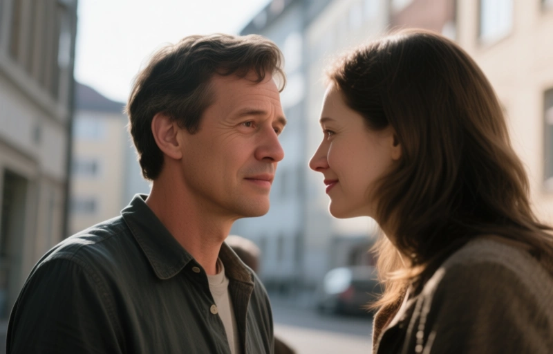 Visuelle Darstellung von Erwachsene Beziehung