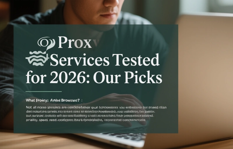 Visual representation of Top Proxy Services Tested for 2026