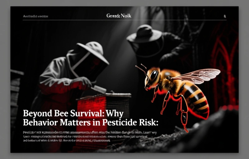 Beyond Bee Survival: Why Behavior Matters in Pesticide Risk