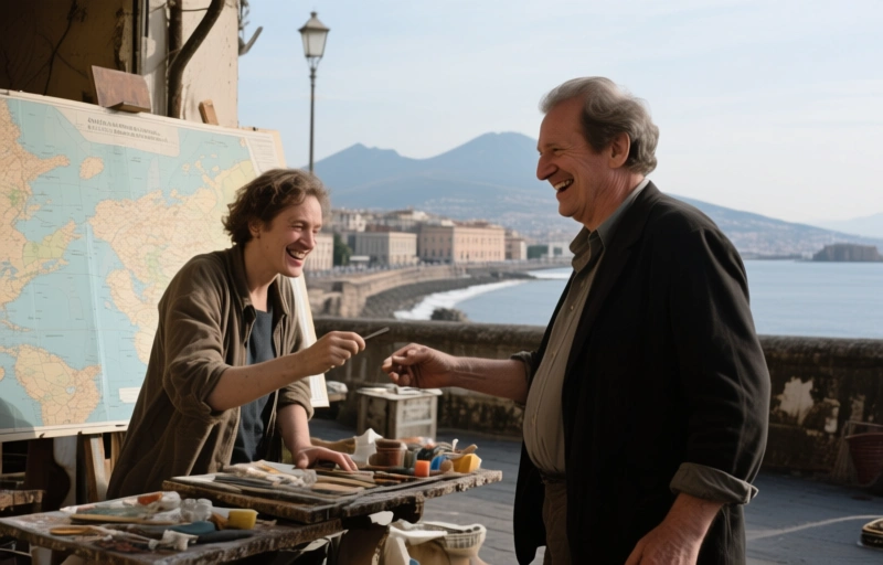 Jan van Stinemolen's Naples: A Visual Experience Beyond Maps