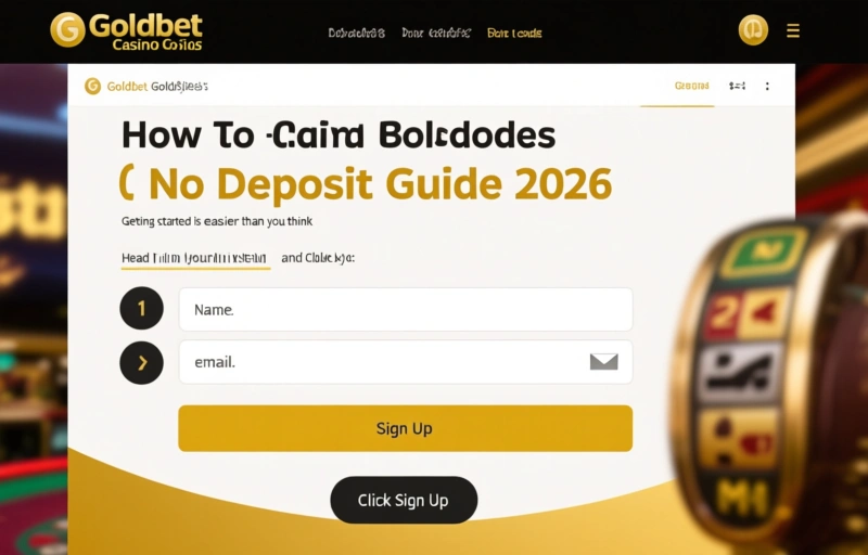 Visual representation of Goldbet Casino Bonus Codes