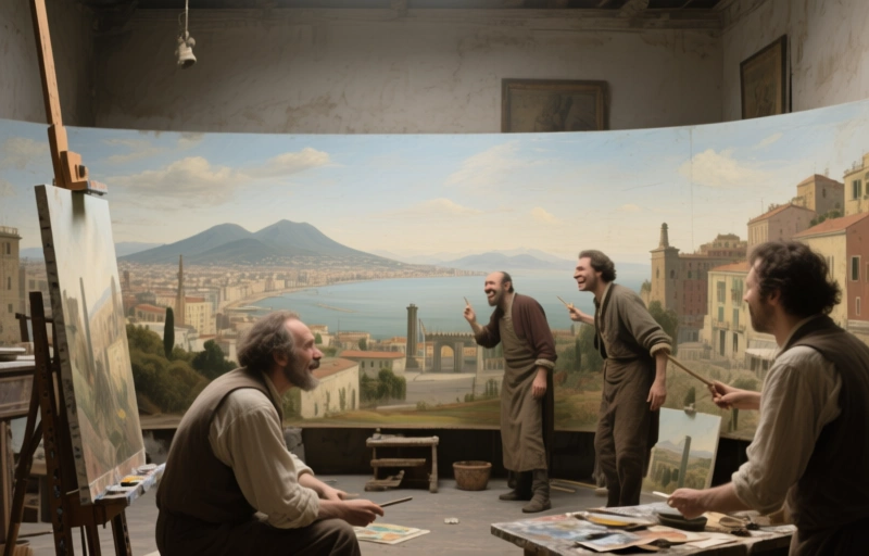 Jan van Stinemolen: The Lost Artist Behind Naples' Panoramic View
