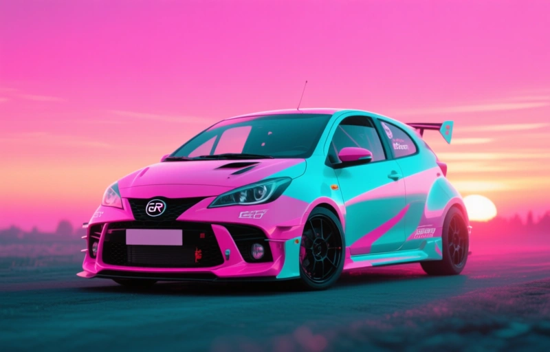 Visuele weergave van Toyota GR Yaris