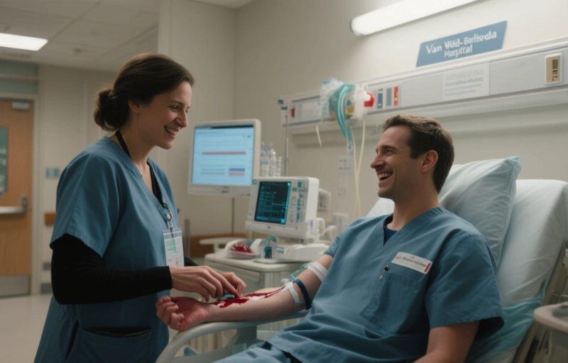 Digital Blood Draws Arrive at Van Weel-Bethesda Hospital